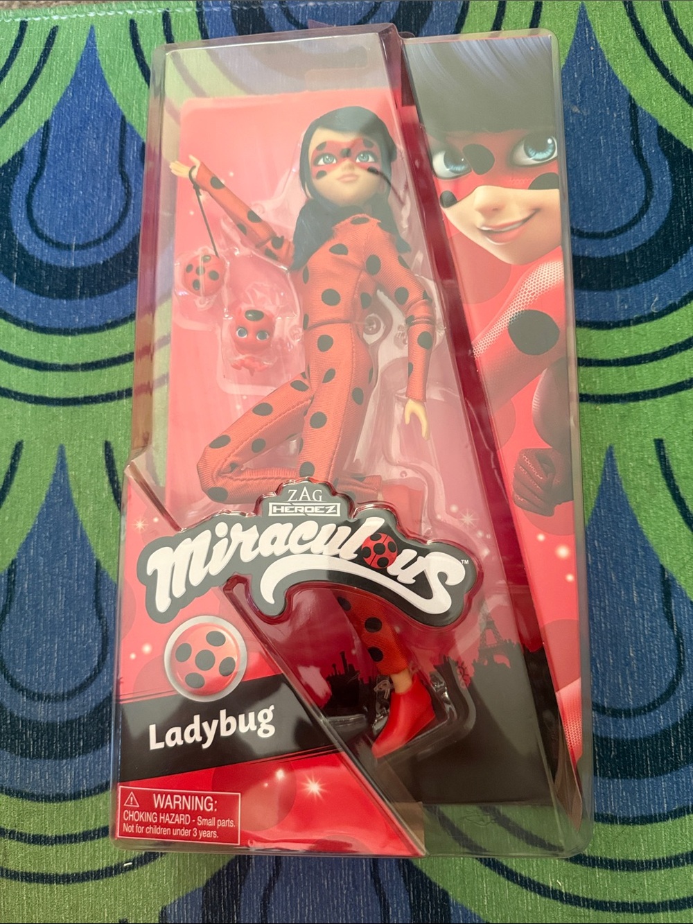Miraculous Ladybug Red & Black Polka Dot Costume Doll -